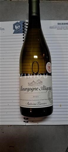 Bourgogne Bourgogne Aligoté Antoine Barrier 2021