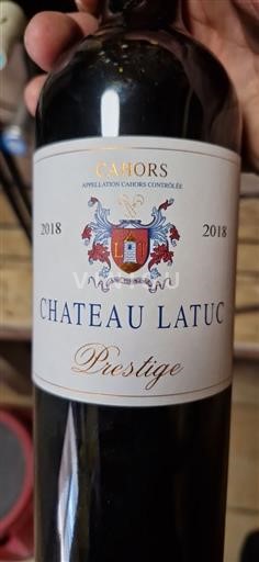Zuidwest-Frankrijk Cahors Château Latuc Prestige 2018