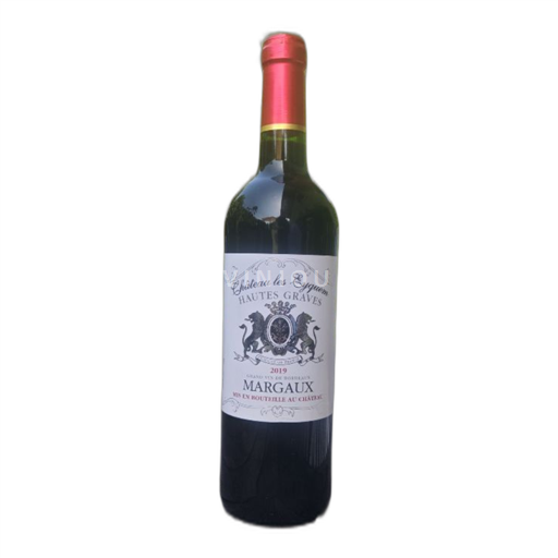 Bordeaux Margaux Château les Eyquem Hautes Graves 2019