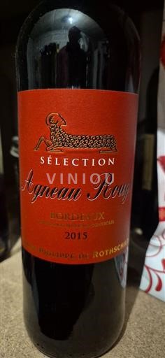 Bordeaux Baron Philippe de Rothschild Sélection Agneau Rouge 2015