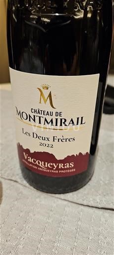Valle del Ródano Vacqueyras Château de Montmirail Les Deux Frères 2022