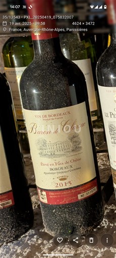 Bordeaux Baron de Clarsac 2015