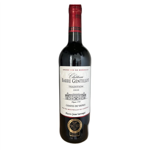 Bordeaux Graves-de-Vayres Château Barre Gentillot Tradition 2020