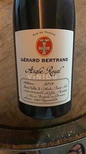 Languedoc et Roussillon Haute vallée de l'Aude Gérard Bertrand Aigle Royal 2019