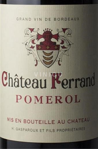 Burdeos Pomerol Château Ferrand 2017