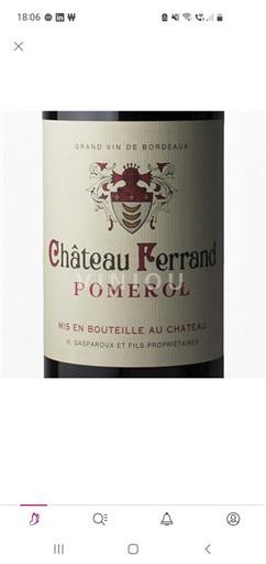 Bordeaux Pomerol Château Ferrand 2017