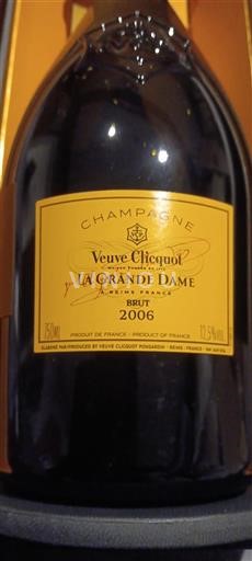 Champagne Veuve Clicquot La Grande Dame 2006