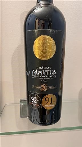 Bordeaux Lalande-de-Pomerol Château Maltus 2018