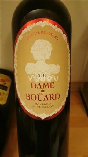 Bordeaux Montagne Saint-Émilion Coralie de Boüard Dame de Boüard 2019