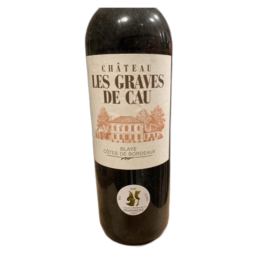 Bordeaux Blaye-Côtes-de-Bordeaux Château les Graves de Cau 2020