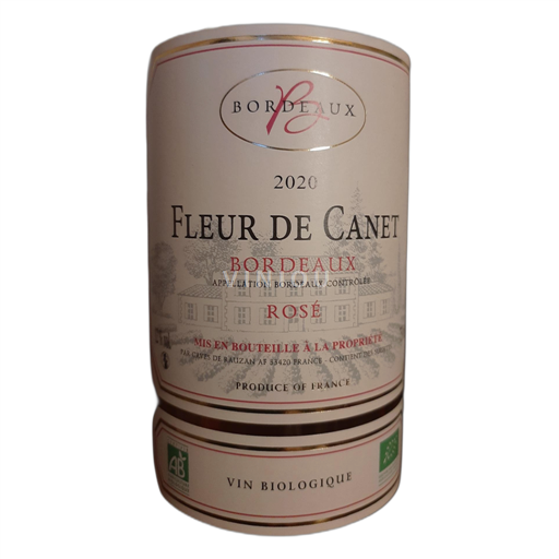 Bordeaux Fleur de Canet Bio 2020