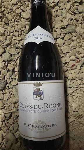 Vale do Ródano Côtes-do-Ródano M. Chapoutier 2016
