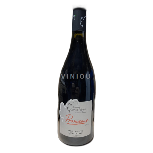 Vin Rouge sec Promesse Domaine Cante Vigne 2017 France Languedoc