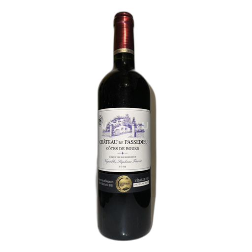Bordeaux Côtes-de-bourg Château de Passedieu 2019