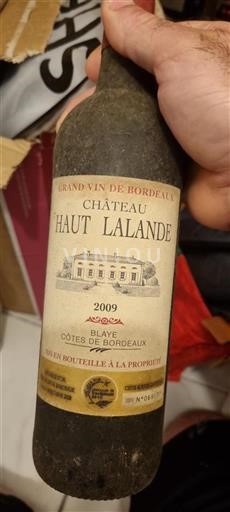 Bordeaux Blaye-côtes-de-bordeaux Château Haut Lalande 2009