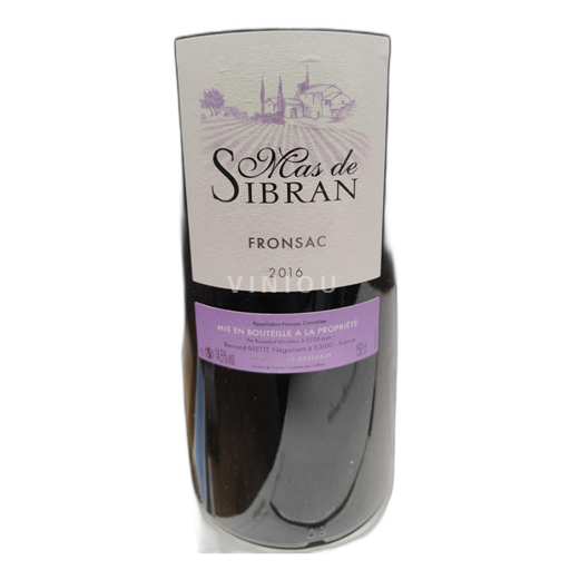 Bordeaux Fronsac Mas de Sibran 2016