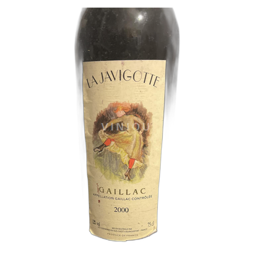 Vin Rouge sec La Javigotte 2000 France Sud-Ouest Gaillac