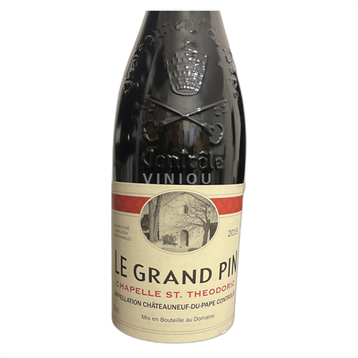 Rhônevallei Châteauneuf-du-Pape Chapelle St. Theodoric cristia Le Grand Pin 2019