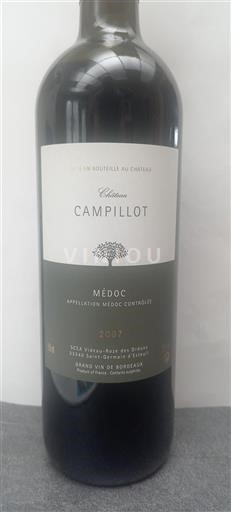 Bordeaux Médoc Château Campillot 2007