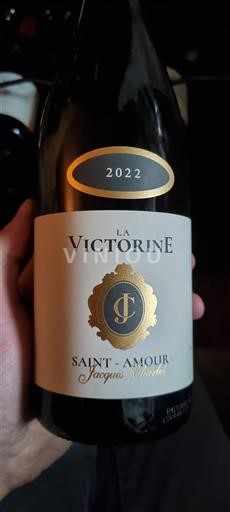 Vin Rouge sec La Victorine Jacques Charlet 2022 France Beaujolais Saint-Amour AOC