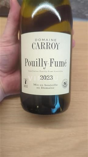 Vallée de la Loire Pouilly-fumé Domaine Carroy 2023