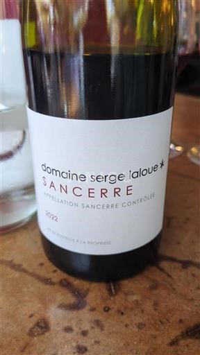 Vallée de la Loire Sancerre Domaine Serge Laloue 2022