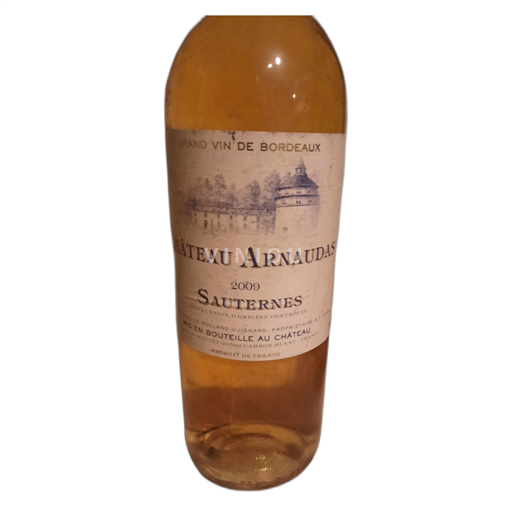 Bordeaux Sauternes Château Arnaudas 2009