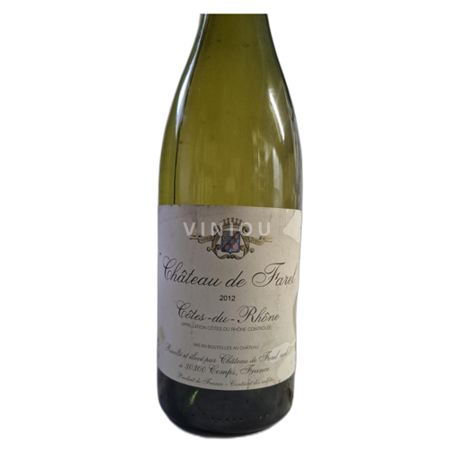 Rhône-dalen Côtes-du-Rhône Château de Farel 2012