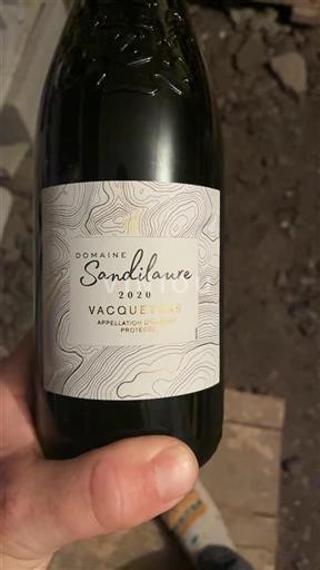 Vallée du Rhône Vacqueyras Domaine Sandilaure 2020