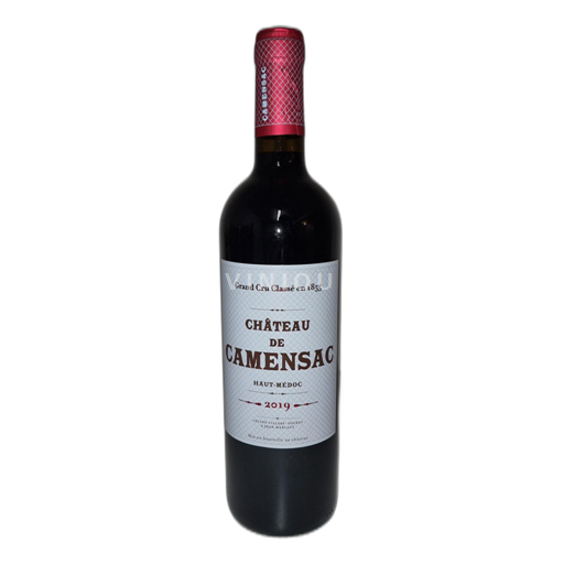 Vin Rouge sec Château Camensac 2019 France Bordeaux Haut-Médoc