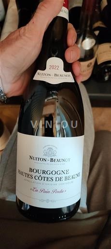 Bourgogne Hautes Côtes de Beaune Nuiton-Beaunoy En Pain Perdu 2022