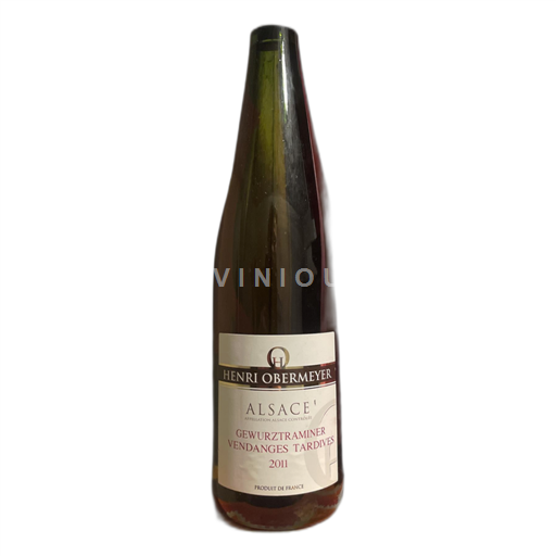 Elzas Niet gespecificeerd Henri Obermeyer Gewurztraminer Vendanges Tardives 2011