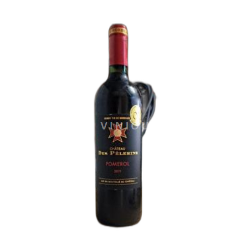 Vin Rouge sec Château Des Pèlerins 2019 France Bordeaux Pomerol AOC