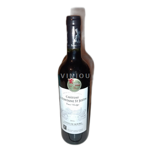 Bordeaux Côtes-de-bourg Château La Fontaine St Justin Prestige 2016