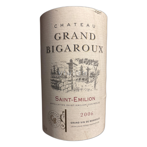 Bordeaux Saint-Émilion Château Grand Bigaroux 2006
