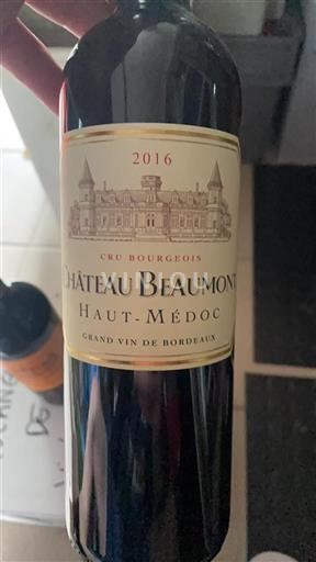Bordeaux Haut-Médoc Château Beaumont 2016