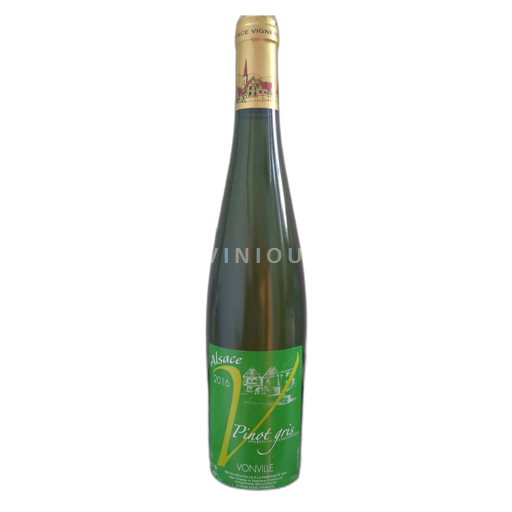 Alsacia No especificado Vonville Pinot gris 2016