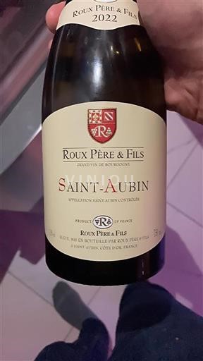 Burgundsko Saint-Aubin Roux Père & Fils 2022