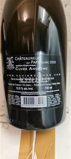 Rona dolina Châteauneuf-du-Pape Xavier Vignon Anonyme 2020