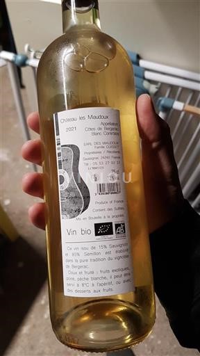 Sudoeste Côtes de Bergerac Château Les Miaudoux 2021