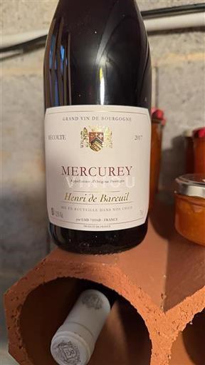 Bourgondië Mercurey Henri de Bareuil 2017