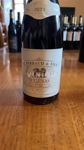 Beaujolais Juliénas Domaine Ferraud Les Ravinets 2021