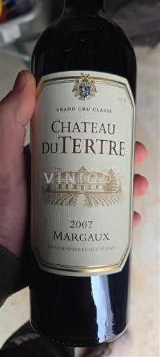 Bordeaux Margaux Château du Tertre 2007