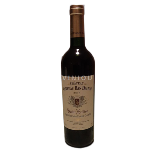 Bordeaux Saint-Émilion Chateau Carteau Bas Daugay 2014