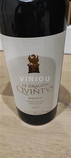 Bordeaux Saint-Émilion Grand Cru Quintus Le Dragon de Quintus 2017