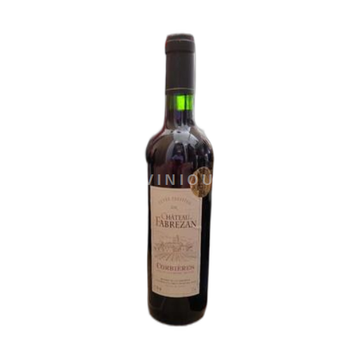 Vin Rouge sec cuvée prestige Château Fabrezan 2011 France Languedoc Corbières AOC