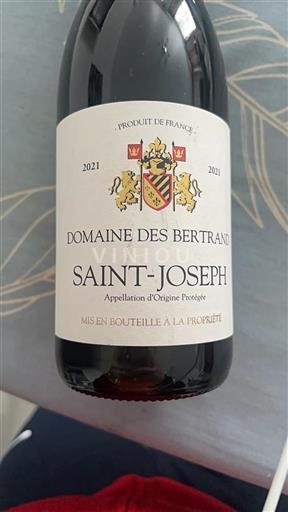Rhônedalen Saint-Joseph Domaine des Bertrand 2021