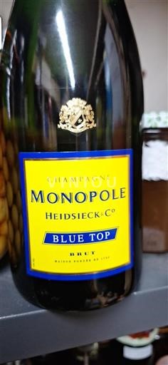Vin Effervescent Rouge brut Blue Top Heidsieck & Co Non millésimé France Champagne
