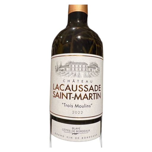 Bordeaux Blaye Côtes de Bordeaux Château Lacassade Saint-Martin Trois Moulins 2022