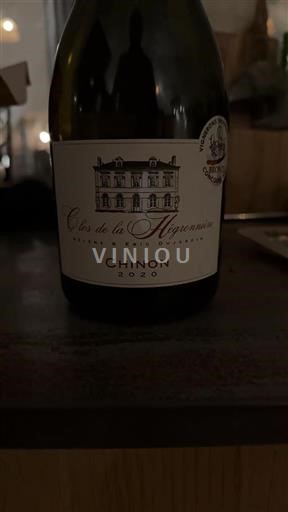 Loirevallei Chinon Clos de la Hégronnière 2020